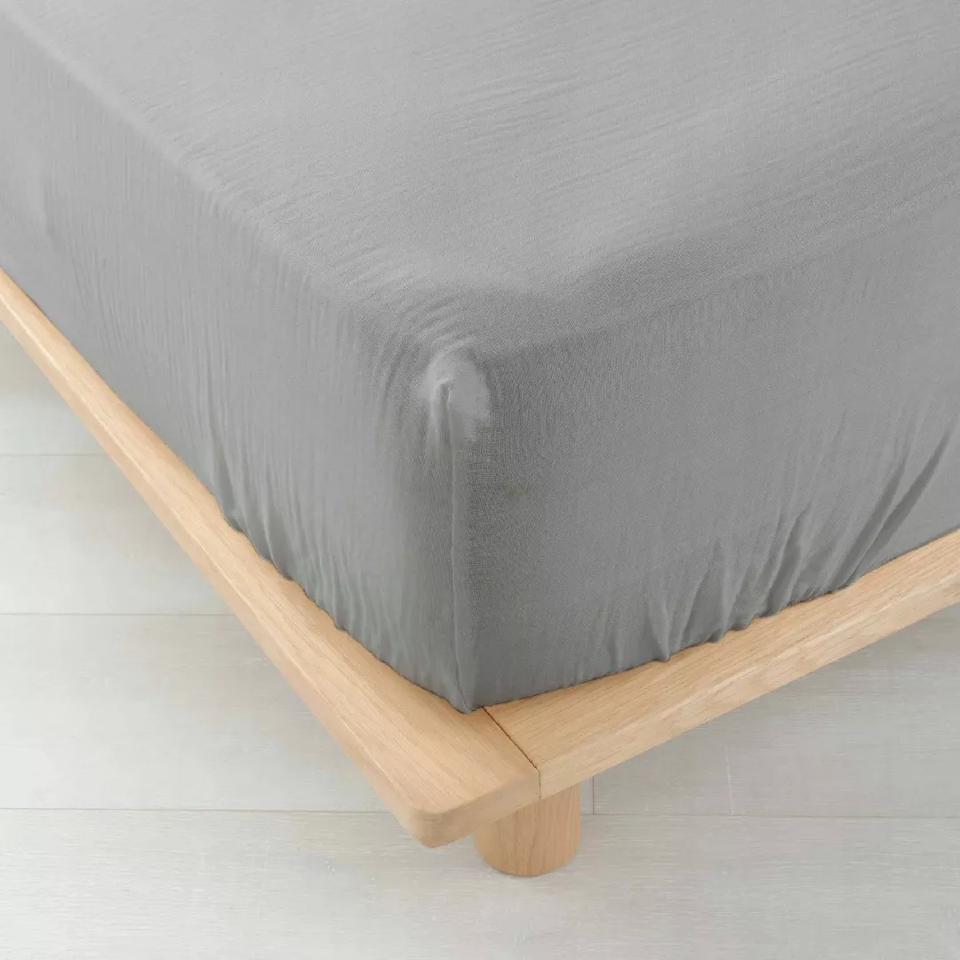 Douceur d`Interieur Muslin fitted sheet ANGELIA
